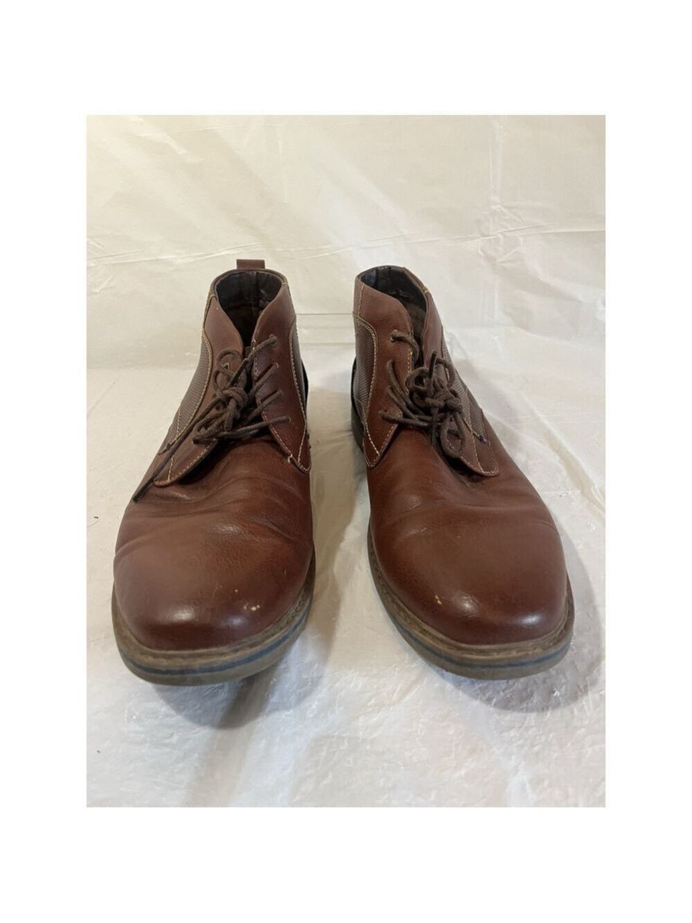 Nunn Bush Men's Size 10.5 M Newhall Plain Toe Chukka Boot Brown